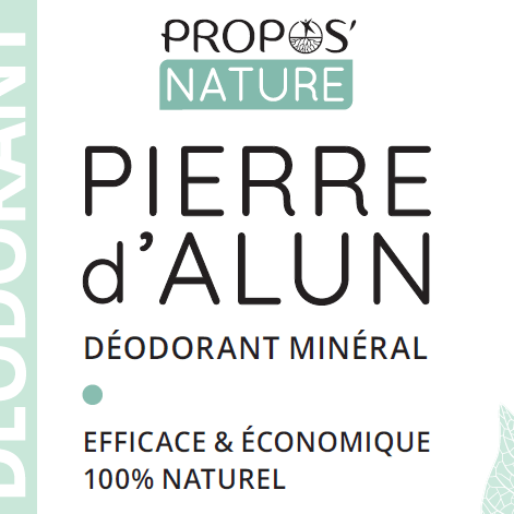 Laboratoire Propos'Nature Deodorant Stick Alum Stone - 100% Natural - Elliotti