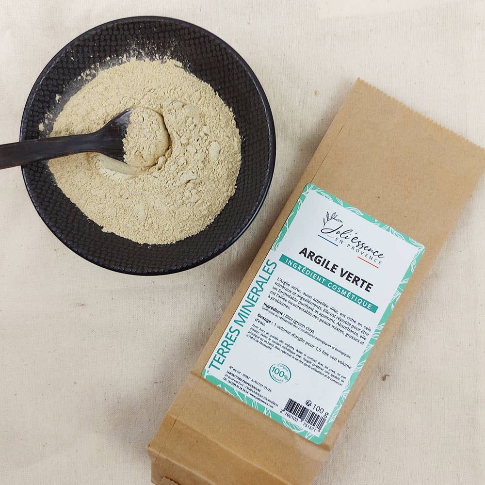 Propos'Nature Green Clay - Homemade Cosmetics - 100g - Elliotti