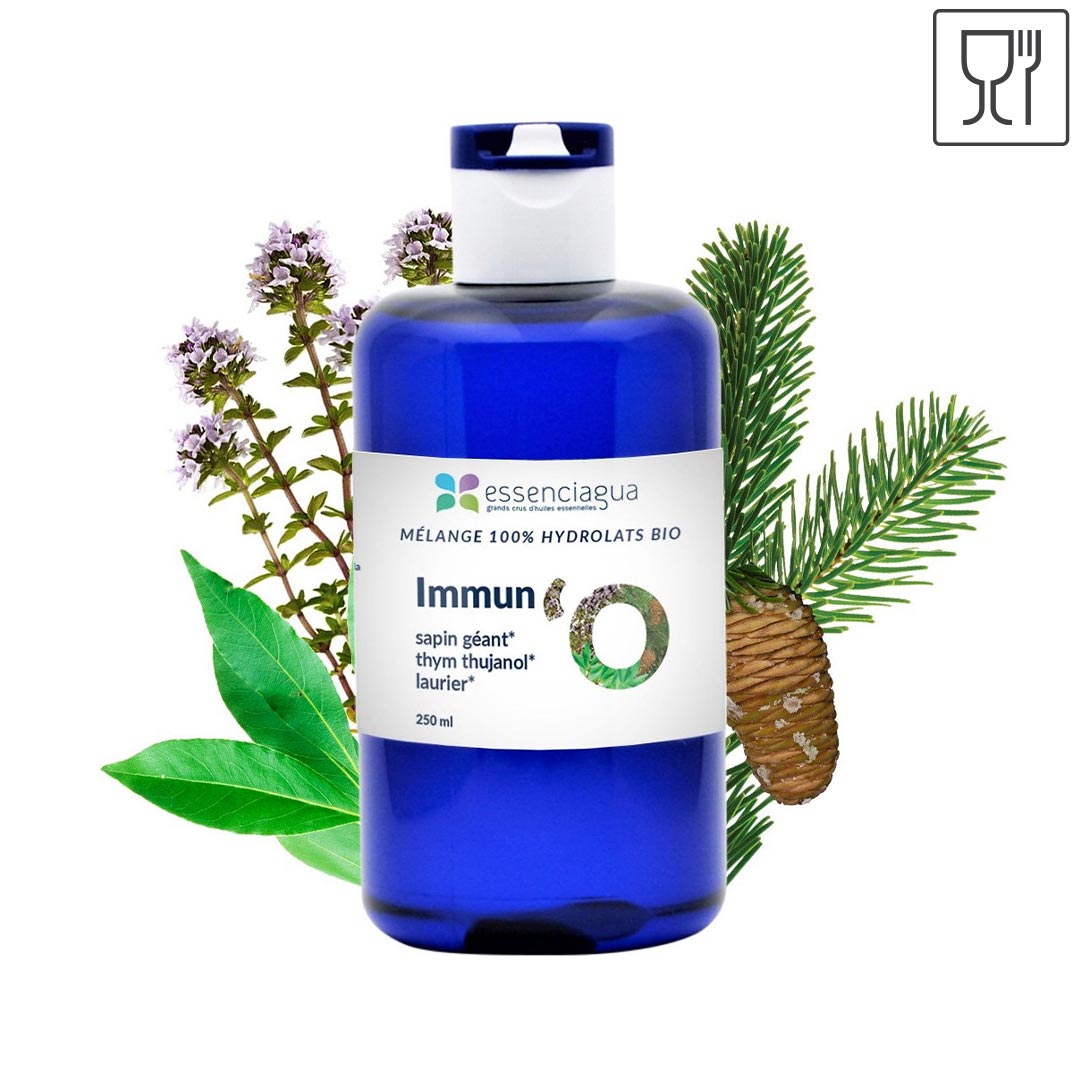 Essenciagua Immune Support Organic Hydrosol Blend, 250ml - Elliotti