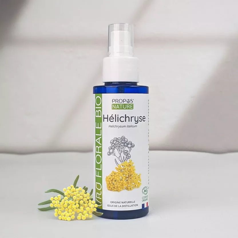 Propos'Nature Italian Helichrysum - Certified Organic Hydrosol, 100ml - Elliotti