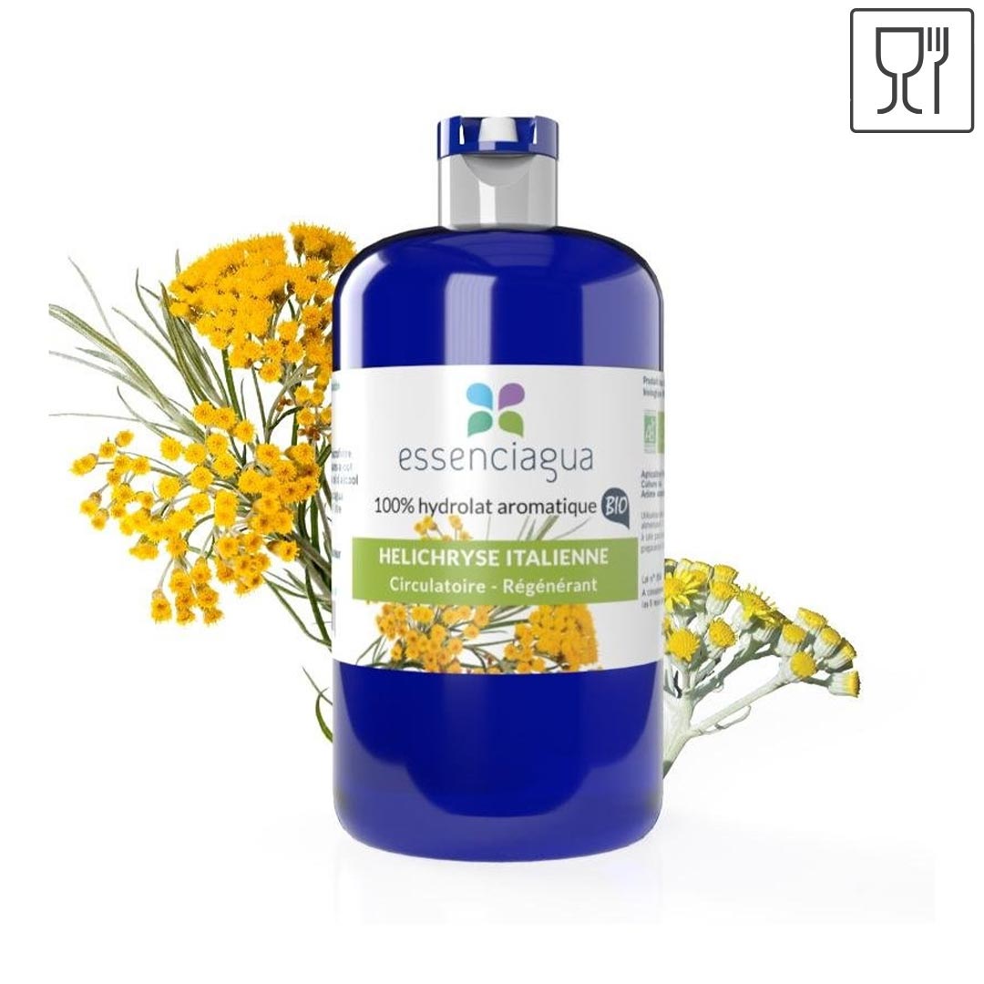 Essenciagua Italian Helichrysum Organic Hydrosol - Elliotti