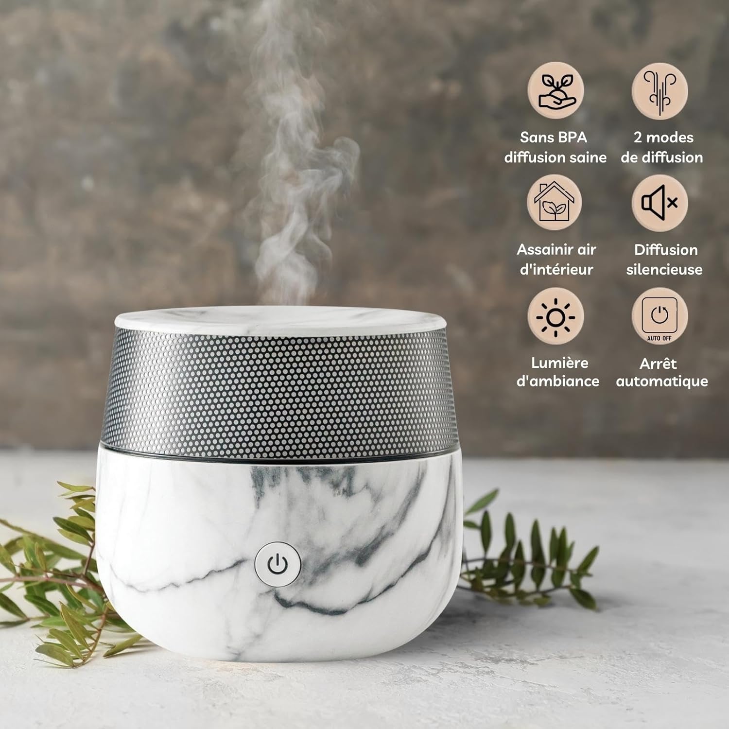 Zen Arome Kailo Ultrasonic Diffuser - 140 ml - Elliotti