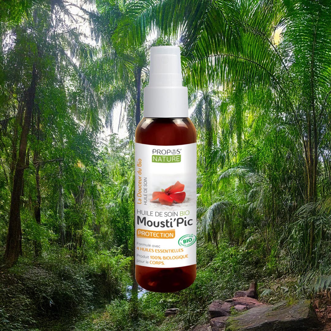 Propos'Nature Mousti'Pic Summer Care Oil - Natural Outdoor Protection - Elliotti
