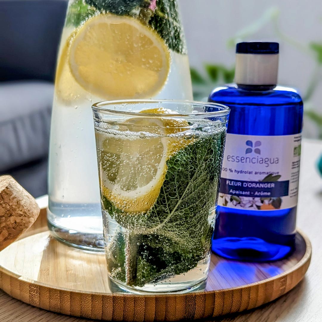 Essenciagua Orange Blossom (Neroli) Organic Hydrosol, 250ml - Elliotti