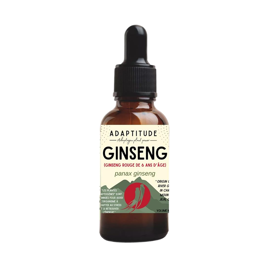 Adaptitude Organic Red Ginseng Extract, 50 ml - Elliotti