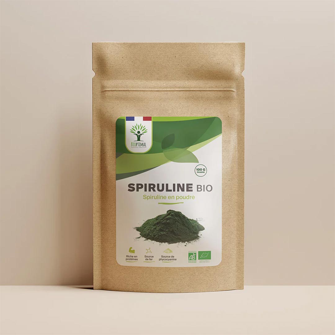 Bioptimal Organic Spirulina Powder - Elliotti
