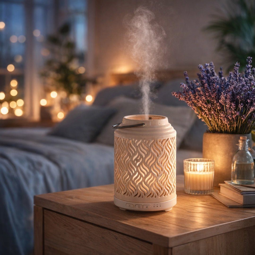 Zen Arome Venise Connected Ultrasonic Diffuser – Smart Home Compatible (Google & Alexa) - Elliotti