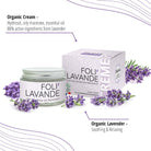 Laboratoire Propos'Nature Foli'Lavander Organic Face Cream, 50ml - Elliotti