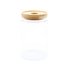 AW Artisan Glass Jar with Bamboo Lid, 15cm - Elliotti