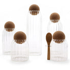 AW Artisan Glass jar with cork ball - 25 cm - Elliotti