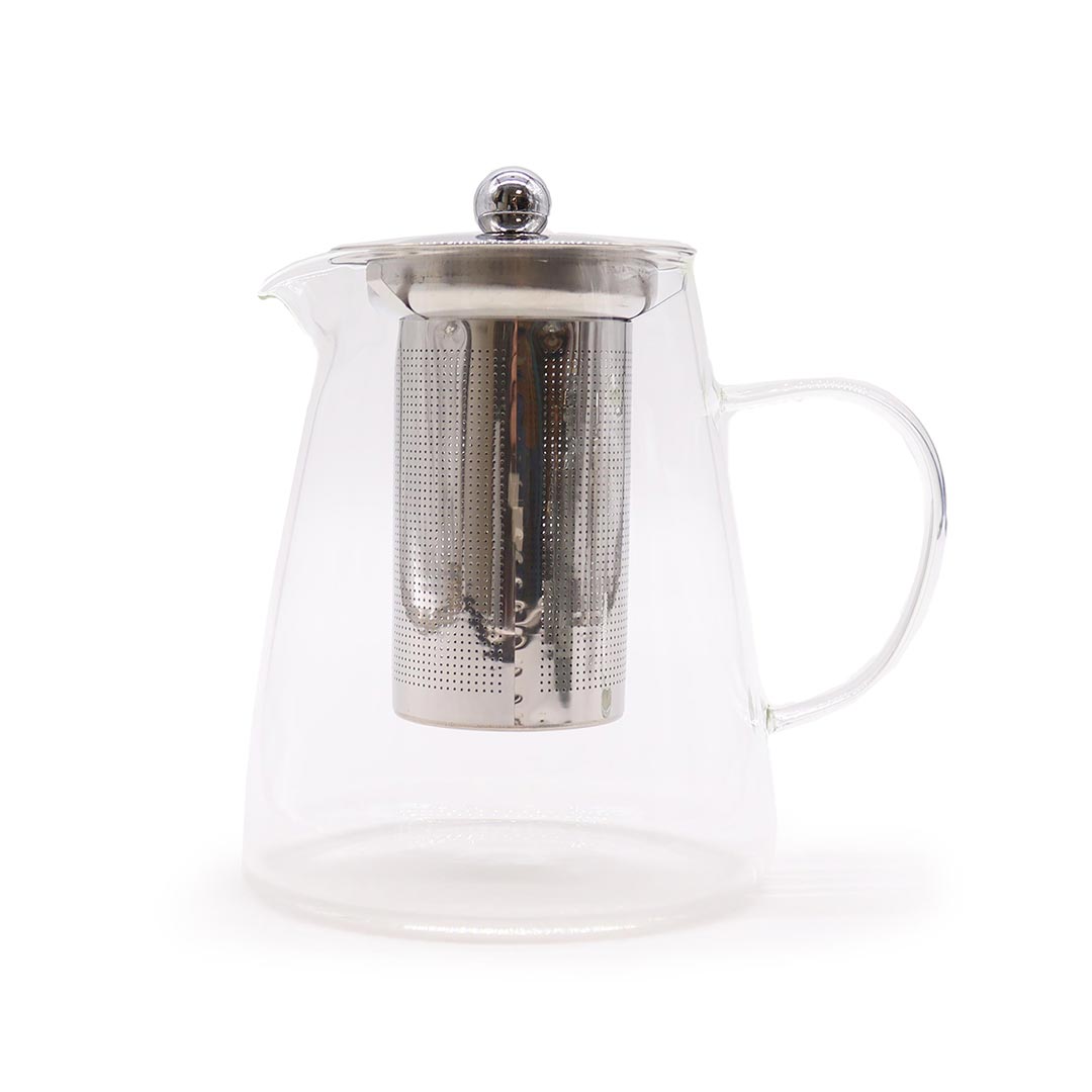 AW Artisan Glass teapot with infuser - Jar shape - 950ml - Elliotti