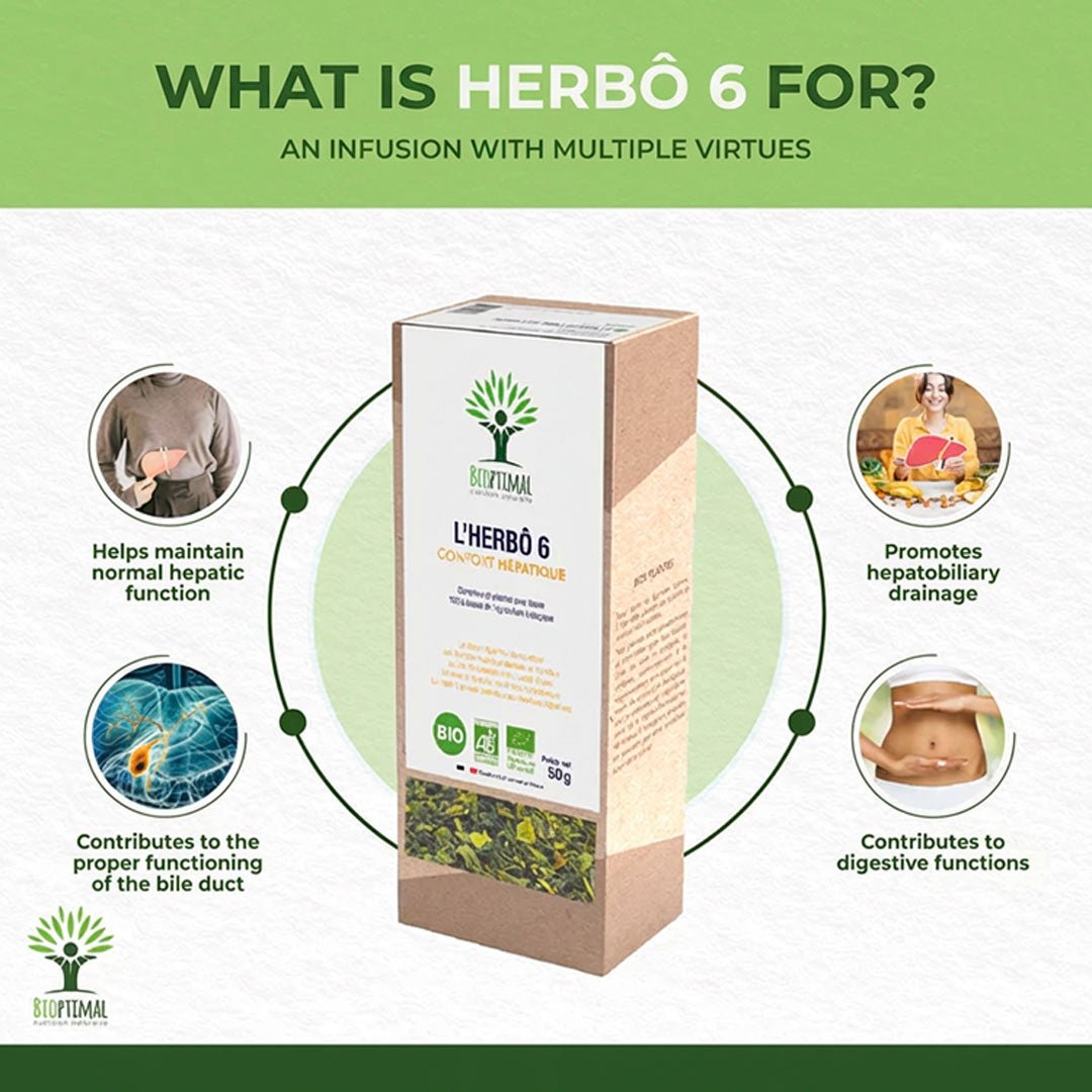 Bioptimal Herb 6 Liver Comfort Organic Blend - Elliotti