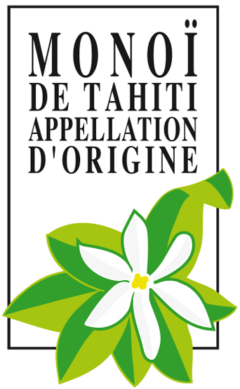 The Monoi de Tahiti Appellation of Origin logo