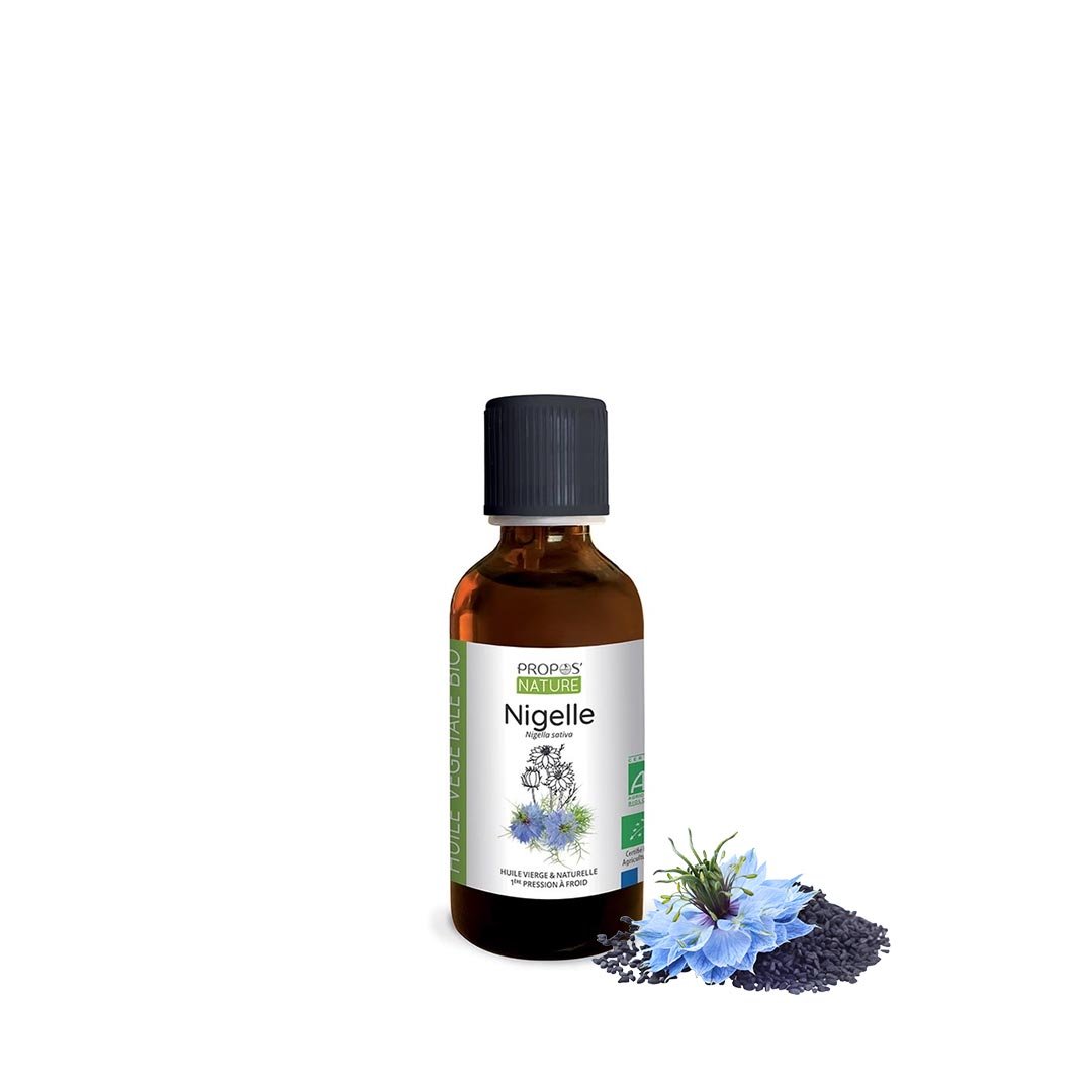 Propos'Nature Nigella (Black Cumin Seed) Organic Virgin Oil, 50ml - Elliotti