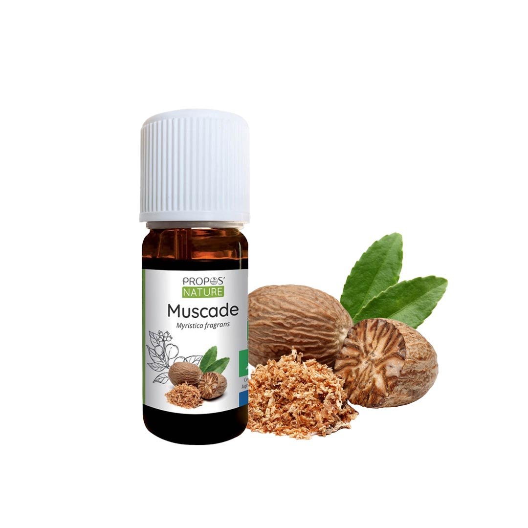 Propos'Nature Nutmeg Organic Essential Oil, 10ml - Elliotti