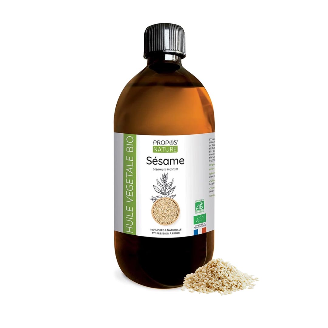 Propos'Nature Sesame Organic Virgin Oil, 500ml - Elliotti