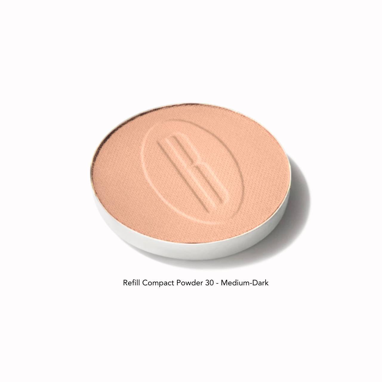 Baims Natural Makeup Velvet Finish Mineral Pressed Powder* - Elliotti