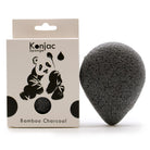 AW Artisan Konjac Facial Sponge - Bamboo Charcoal - Antibacterial - Elliotti