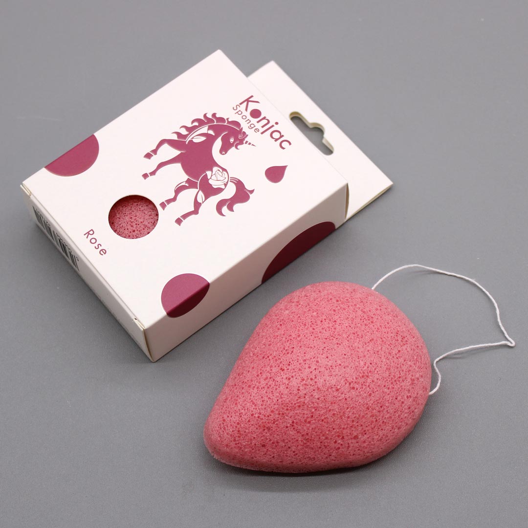 AW Artisan Konjac Facial Sponge - Rose - Anti-aging - Elliotti